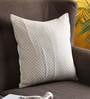 Cotton Geometric Pattern 16x16 Inch Cushion Cover