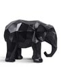 Geometric Elephant Resin Animal Figurine