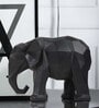 Geometric Elephant Resin Animal Figurine