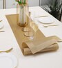 Geometric Gold (53 x12) PVC Table Runner