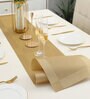 Geometric Gold (71 x12) PVC Table Runner