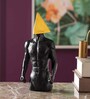 Geometric Marvel Muscle Craft Triangle Resin Showpiece (Grey)