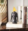 Geometric Marvel Muscle Craft Triangle Resin Showpiece (Grey)