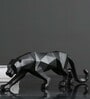 Geometric Panther Resin Animal Figurine
