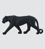 Geometric Panther Sculpture-Black Table d cor