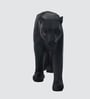 Geometric Panther Sculpture-Black Table d cor