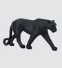 Geometric Panther Sculpture-Black Table d cor