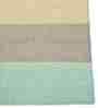 Multicolor Wool Striped 5 x 8 Feet Hand Woven Dhurrie