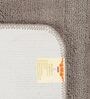 Grey Solid Cotton 24x18 Inches AntiSkid Bath Mats (Set of 2)