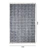 Harlequin Pattern Cotton Hand Woven 4 X 6 Feet Carpet