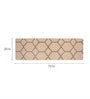 Beige Polyester 20 x 72 Inches Hand Tufted Floor Runner