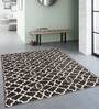 Geometric Pattern Polypropylene 5 x 2 Feet Machine Made Runners
