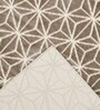 Geometric Pattern Polypropylene 5 x 2 Feet Machine Made Runners