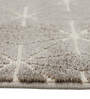 Geometric Pattern Polypropylene 5 x 2 Feet Machine Made Runners