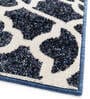Geometric Pattern Polypropylene 5 x 2 Feet Machine Made Runners