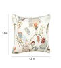 Multicolor Floral 12 X 12 Inches Cushion Cover (1 Pc)