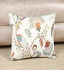 Multicolor Floral 12 X 12 Inches Cushion Cover (1 Pc)