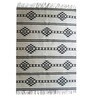 Quippy Kilim Pattern Wool & Cotton Hand Tufted 3 X 5 Feet Carpet