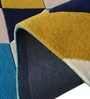 Multicolor Geometric 6 x 9 Feet Hand Tufted Wool Carpet