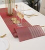 Geometric Peach (53 x12) PVC Table Runner