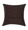 Brown Zig Zag Polyester 16 x 16 Inches Cushion Covers (Set of 5)