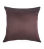 Brown Zig Zag Polyester 16 x 16 Inches Cushion Covers (Set of 5)