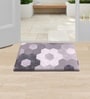 Geometric PVC 16x24 Inches Anti Skid Door Mat