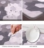 Geometric PVC 16x24 Inches Anti Skid Door Mat