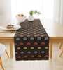 Edwin (72x12) Brown Chenille Jacquard Table Runner