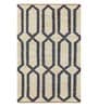 Beige Jute Geometrical 8  x 10  Feet Hand Woven Carpet