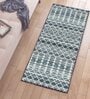 Multicolor Polyester 24 x 60 Inches Machine Made Floor Runner