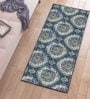 Multicolor Polyester 24 x 60 Inches Machine Made Floor Runner