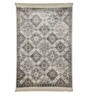 Grey Persian Viscose 3 ft x 5 ft Machine Made Carpet