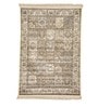 Beige Persian Viscose 3 ft x 5 ft Machine Made Carpet