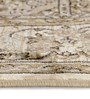 Beige Persian Viscose 3 ft x 5 ft Machine Made Carpet