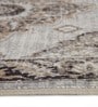 Grey Persian Viscose 4 ft x 6 ft Machine Made Carpet
