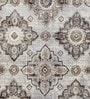 Grey Persian Viscose 4 ft x 6 ft Machine Made Carpet