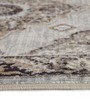 Grey Persian Viscose 5 ft x 7 ft Machine Made Carpet