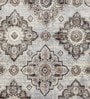 Grey Persian Viscose 5 ft x 7 ft Machine Made Carpet