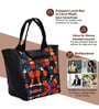 Geometrical Printed Rectangle Insulated Lunch Bag