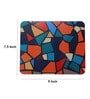 Geometrical Printed Rectangle Mousepad