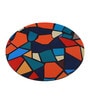 Geometrical Printed Round Mousepad