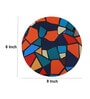 Geometrical Printed Round Mousepad