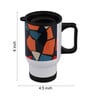 Geometrical Printed Steel Tumbler