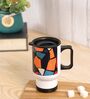 Geometrical Printed Steel Tumbler