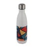 Geometrical Printed Steel Water Bottle 600ml
