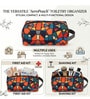 Geometrical Printed Toiletry Pouch