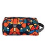 Geometrical Printed Toiletry Pouch