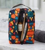 Geometrical Printed Toiletry Pouch