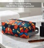 Geometrical Printed Toiletry Pouch